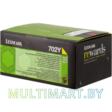 Картридж Lexmark 702Y (70C20Y0)